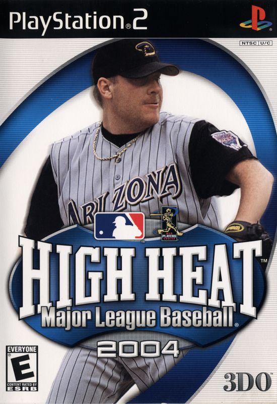 High Heat Major League Baseball 2004 box art for Xbox
